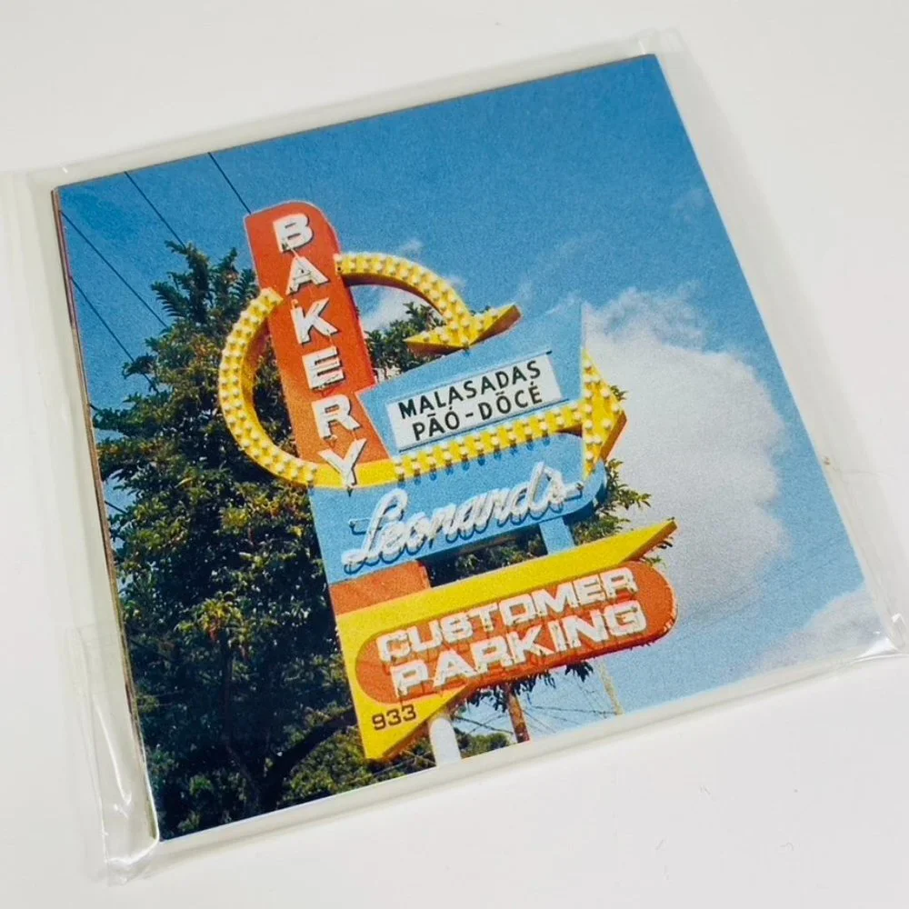 Retro Mid Century Modern photo note cards postcards